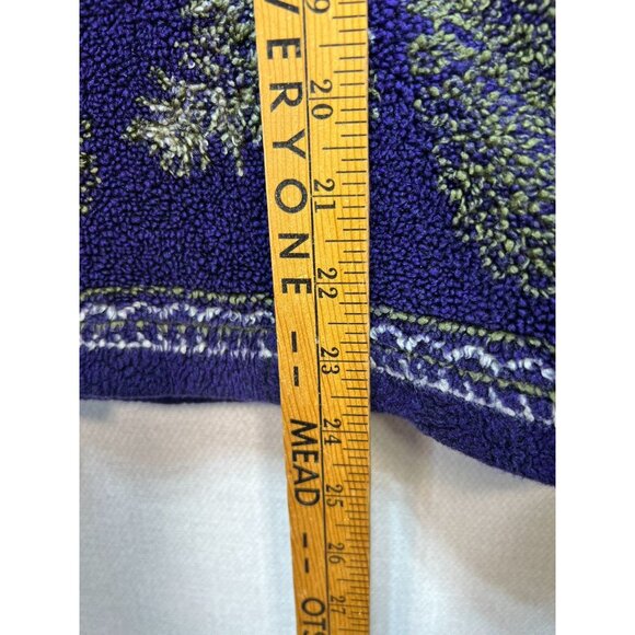 ALPS Finest Quality Apparel Womens Sherpa Fleece Jacket Size M Blue Purple - Picture 9 of 13
